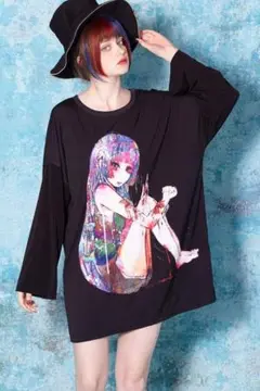 新品 ankoROCK リ○カカットソー