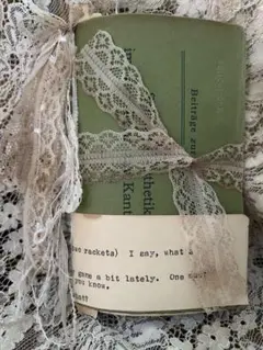 antique c〜コラージュ専用紙束雑記帳♪雑記帳　アンティーク　洋書　紙モノ