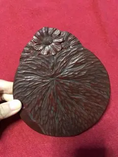 未使用品　鎌倉彫　抽象模様の飾り板　鍋敷き　菓子器　アンティーク　昭和 2025年最新】鎌倉彫鍋敷きの人気アイテム - メルカリ
