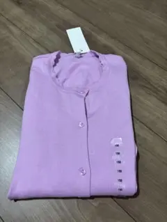 新品！本日限定価格！UNIQLO UVクールキッズ カーディガン 150 ピンク