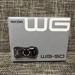 【ほぼ新品未使用】 RICOH WG-50 ブラック①