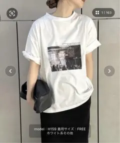 セレクトモカ　Tシャツ　アソートプリント　オーバーサイズ