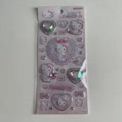 ハローキティ　キラキラジュエルシール　ピンク　新品未開封