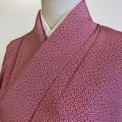 【春】12055n 着物 小紋 小花文様