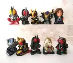 仮面ライダーキッズ４　指人形 10種セット