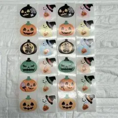 ハロウィンカボチャシール20枚セット