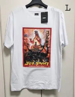 ゴジラvsデストロイア 半袖Tシャツ Lサイズ ホワイト 白 メンズ