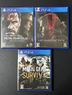 PS4 メタルギアシリーズ 3本セット