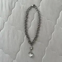 oht ny ohtny TRANSPARENT HEART CHARM