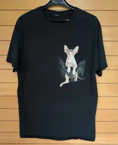 スフィンクス 猫柄 アニマルプリント Tシャツ ねこ ネコ