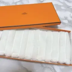 エルメス ハンドタオル 白 新品未使用タグつき
