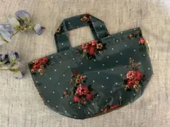 新品⭐️雅姫さん特別デザイン　花柄おでかけミニトートバッグ⭐️