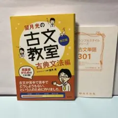 望月光の古文教室 古典文法編　古文単語301 【2冊セットか】