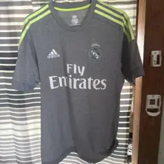 adidas Real Madrid シャツ グレー