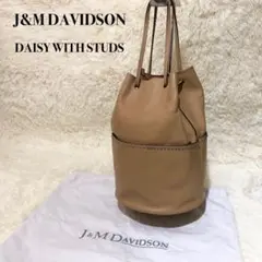 【極美品】ジェイアンドエムデヴィッドソン デイジー カーキ 保存袋付 スタッズ