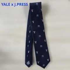 【新品未使用】 YALE x J.PRESS（ジェイプレス）ネクタイ ネイビー