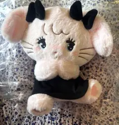 新品タグ付き mikko BLACK RIBBON BIG ぬいぐるみ キャミー