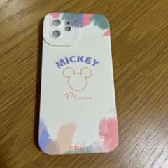 iPhone12 ケース　カバー　ミッキーマウス