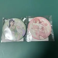 缶バッジ★甘神さんちの縁結び　くじコレ　C賞　缶バッジ　甘神夕奈　甘神夜重