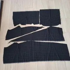 はぎれ　ダブルガーゼ　チェック