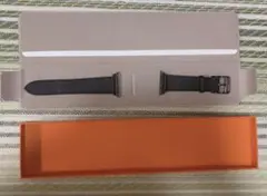 【美品】レザーベルトHermès Series 5 (44mm/black)