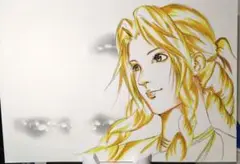 キャラクターイラスト　エアリス