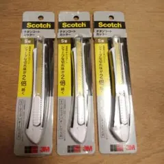 ☆新品未使用☆scotchチタンコートカッターナイフ