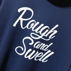 rough&swell ラフアンドスウェル モックネック サイズL ネイビー