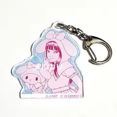 伊藤潤二×サンリオキャラクターズ アクリルキーホルダー 富江×マイメロディ