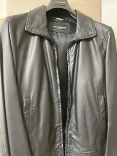 ドルチェアンドガッバーナ　ラムレザージャケット　Dolce&Gabbana