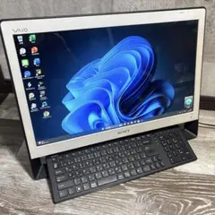 爆速仕様Core i5 VAIO 一体型パソコンBlu-ray SSD