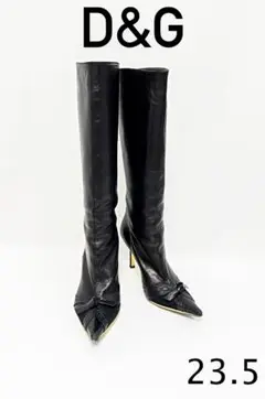 Du0026G ロングブーツ 23.5 黒