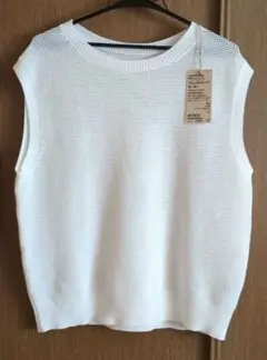 無印良品　フレンチスリーブセーター