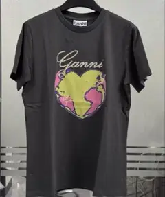 GANNI (ガニー) HEART RELAXED TSHIRT