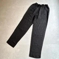 ZARAベーシック 小さいサイズ〔X S〕カジュアルパンツ リボン ウエストゴム