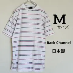 BackChannel 　MサイズTシャツ　日本製　バックチャンネル　WHITE
