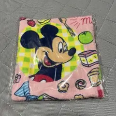 ミッキーマウス タオル ピンク
