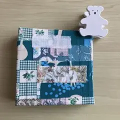 ＊匿名配送＊雑記帳の表紙　ミナペルホネン　点と線模様製作所