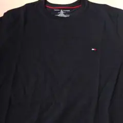 未使用品TOMMY HILFIGER シンプルネイビー Tシャツ タグ付き
