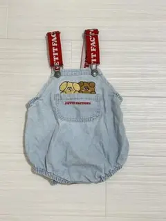 PETIT FACTORY デニムオーバーオール