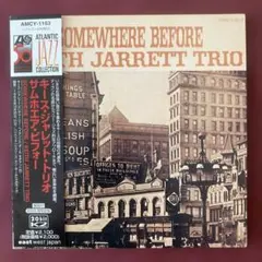 【紙ジャケCD】キース・ジャレット・トリオ/サムホエア・ビフォー　ジャズ・ピアノ