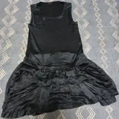 liberty ブラック ノースリーブチュニック