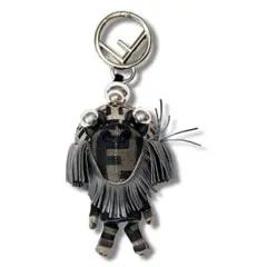 FENDI フェンディ ズッカ柄 スペースモンキー バッグチャーム キーホルダー