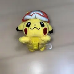 ポケモン かたのりサトシのピカチュウ カロス地方 マスコット ぬいぐるみ レトロ