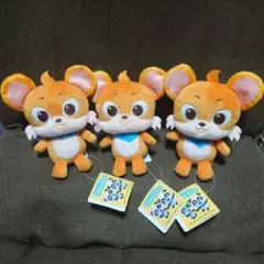 BabyBus 　おすわりぬいぐるみ 　Part2　 ピピ　３体セット