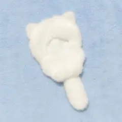 ちびぐるみ にじぱぺっと 10～11cm ぬい服 着ぐるみ 猫 ホワイト 白
