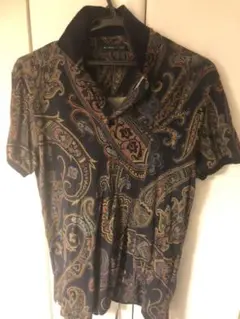 特価 ETRO エトロ ペイズリー柄 ポロシャツ