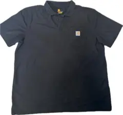 Carhartt ブラックポロシャツ XL