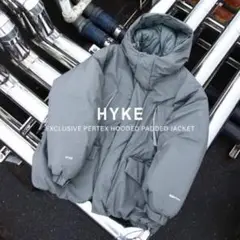 HYKE×Edition PERTEX SHIELD SHORT COAT