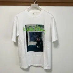 キースヘリングサブウェイドローイングUT オーバーサイズフィット WHITE L